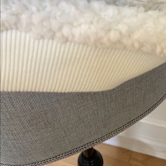 Faux Shearling Pullover Hoodie - Picture 5 of 8